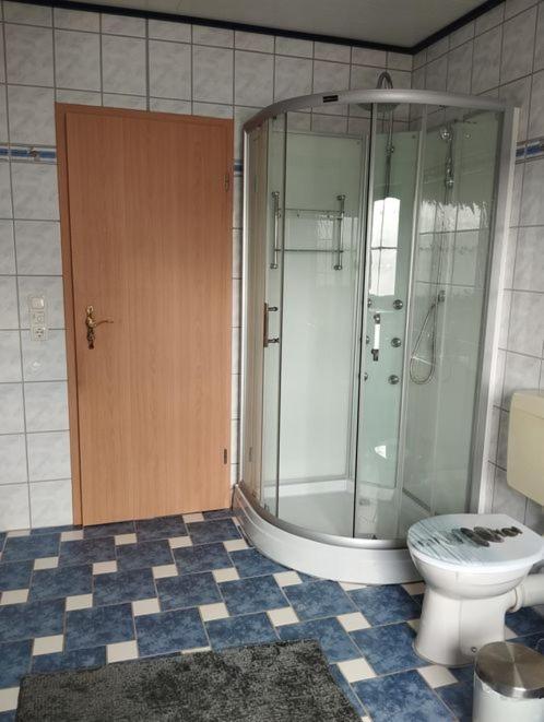 Ferienwohnung Zur Schoenen Aussicht Buchen  Esterno foto